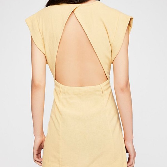 Free People  Into Town Mini Dress Size M - Picture 2 of 5